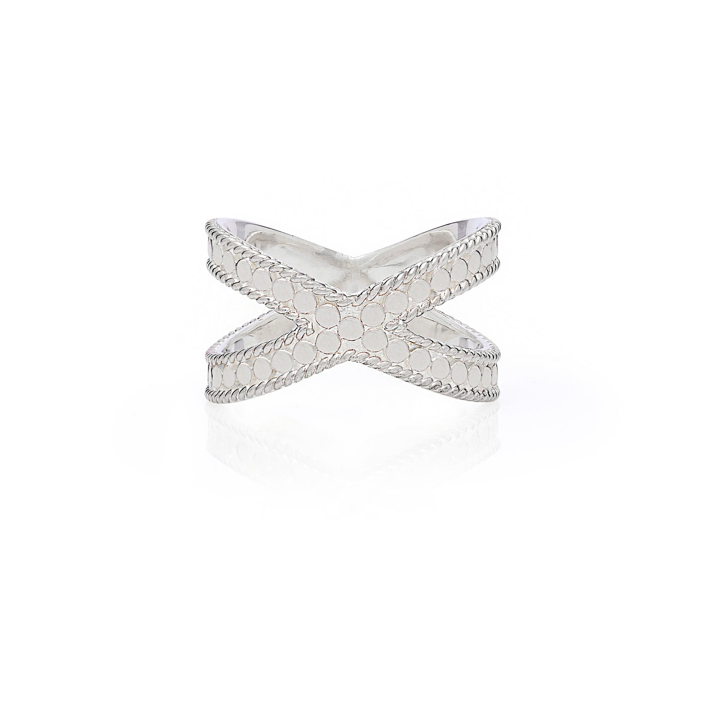 Anna Beck Sterling Silver Classic Cross Ring