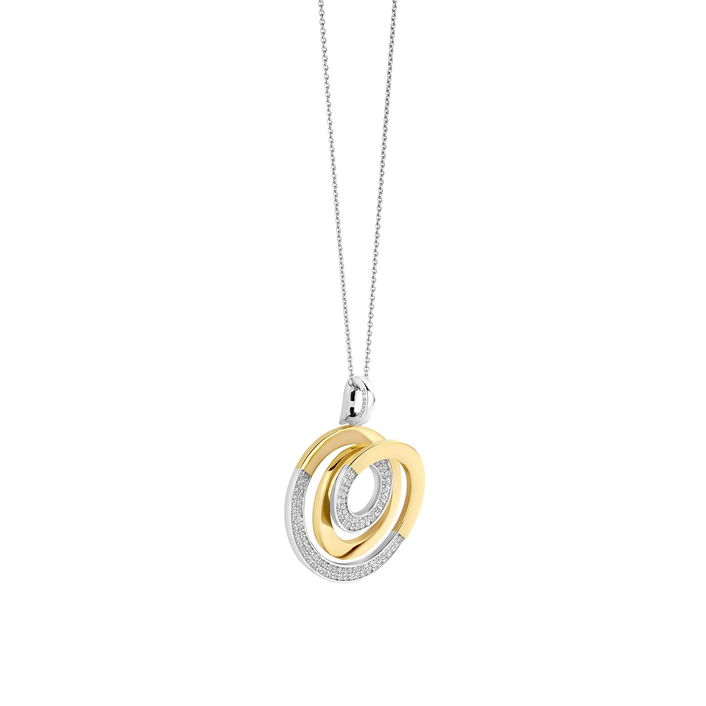 Ti Sento Gold Silver Pendant