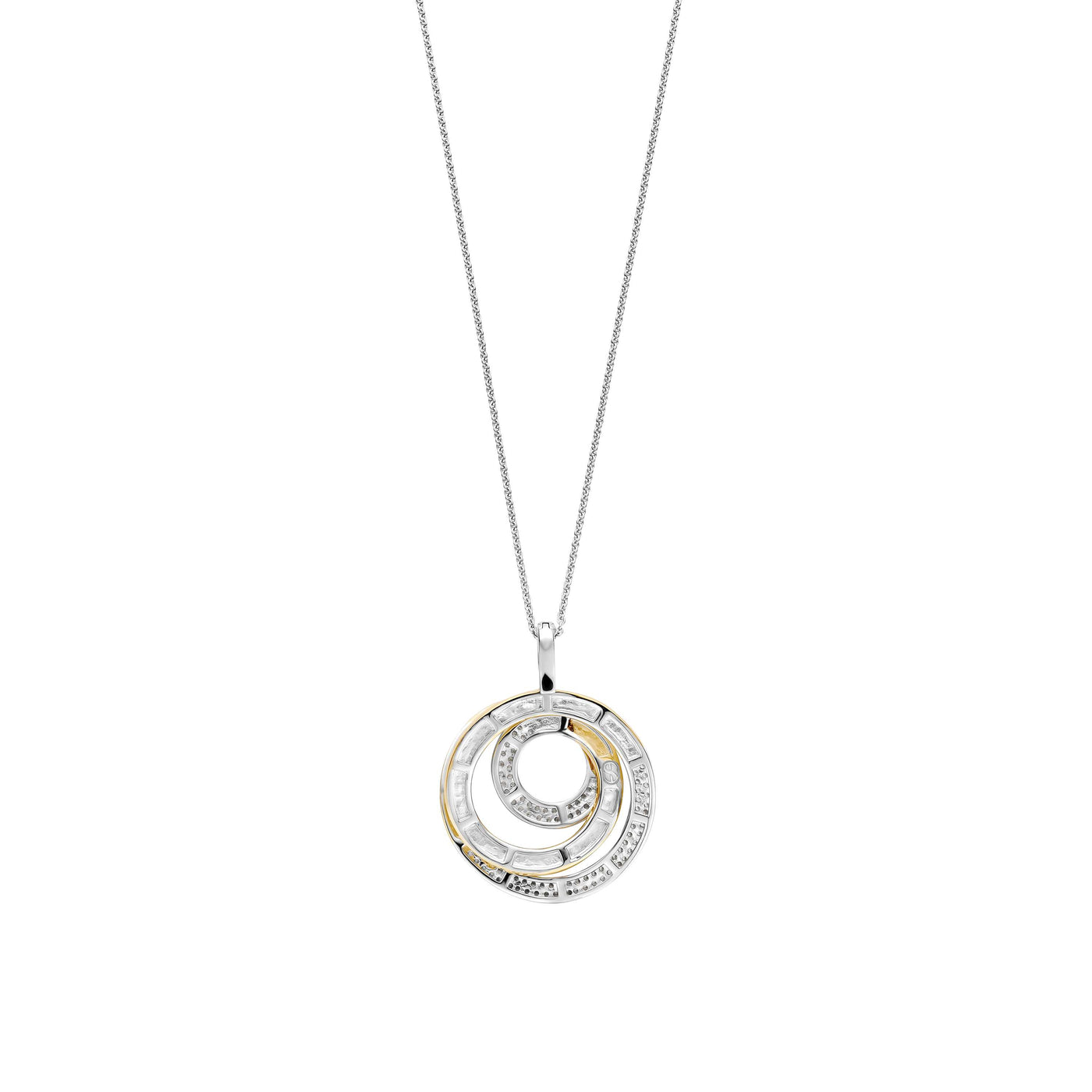 Ti Sento Gold Silver Pendant