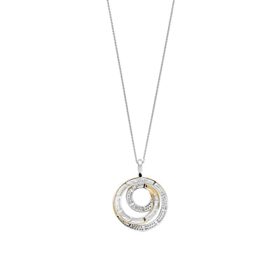Ti Sento Gold Silver Pendant