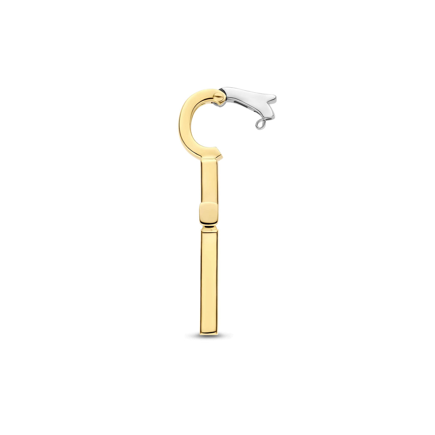 Ti Sento Gold Vermeil Zirconia Cross Pendant