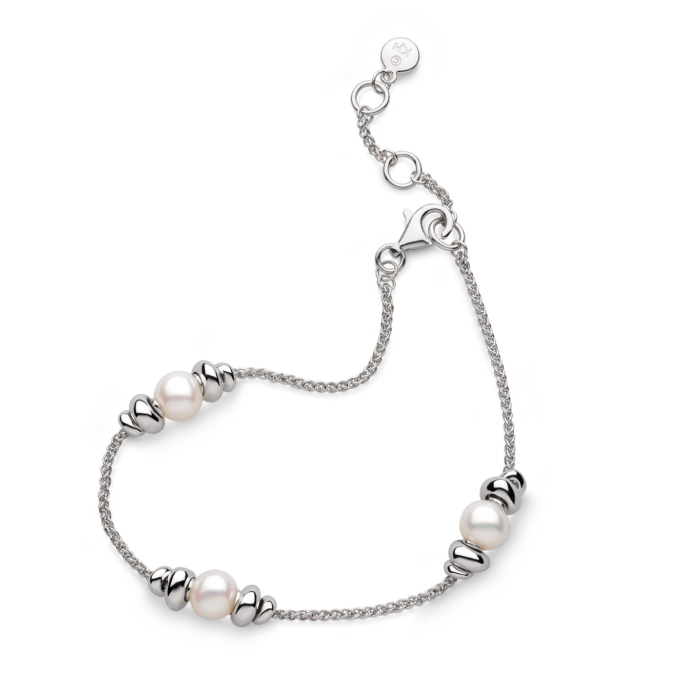 Kit Heath Tumble Pearl Station Bracelet