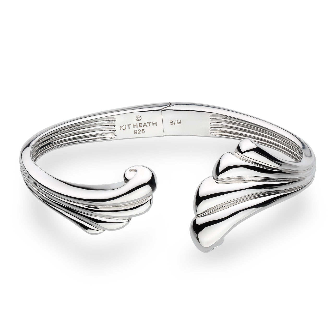 Kit Heath Océane Shell Echo Grande Hinged Bangle