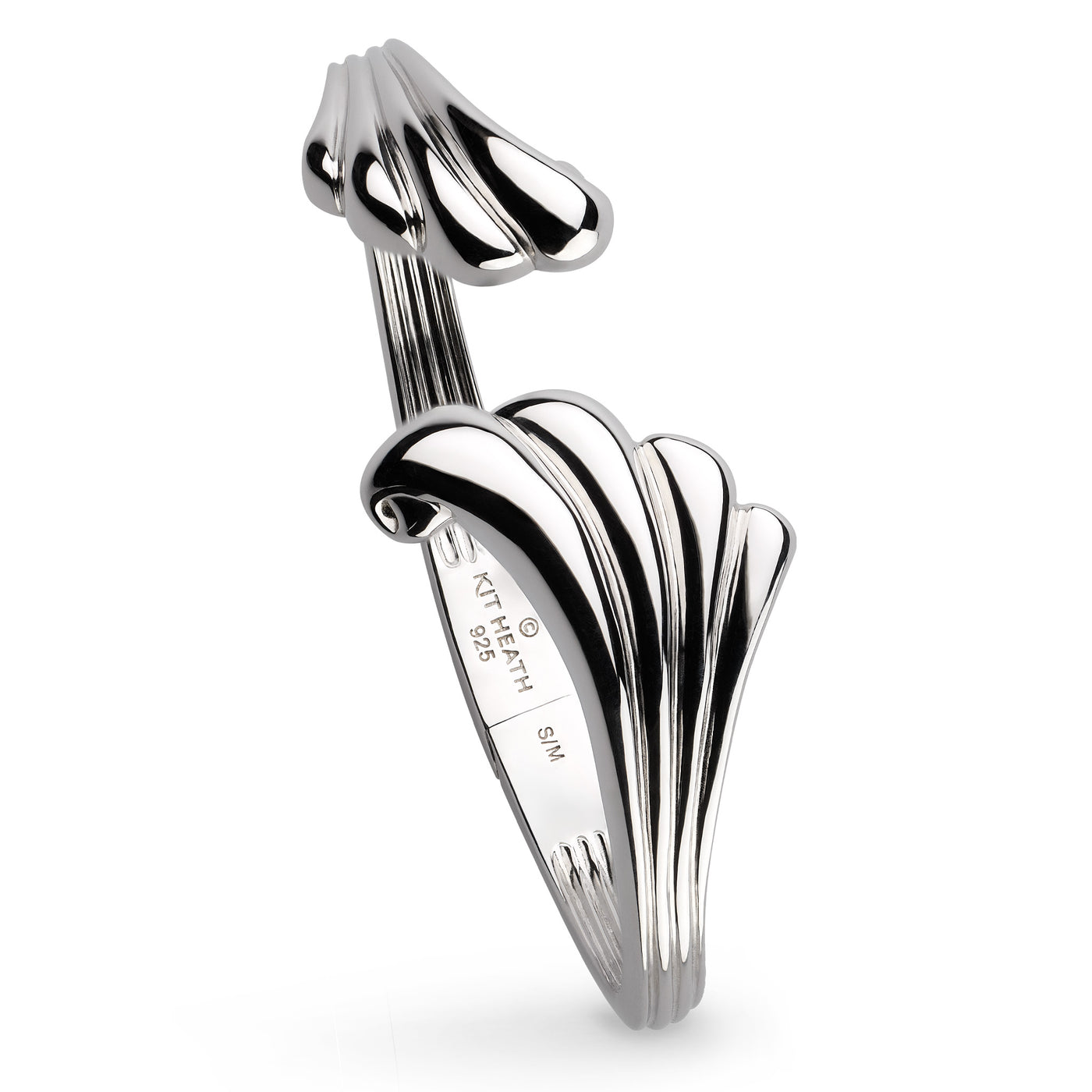 Kit Heath Océane Shell Echo Grande Hinged Bangle