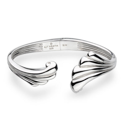 Kit Heath Océane Shell Echo Grande Hinged Bangle
