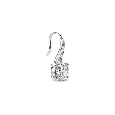 Ti Sento Sterling Silver Cubic Zirconia Drop Earrings