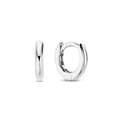 Ti Sento Sterling Silver Huggie Earrings