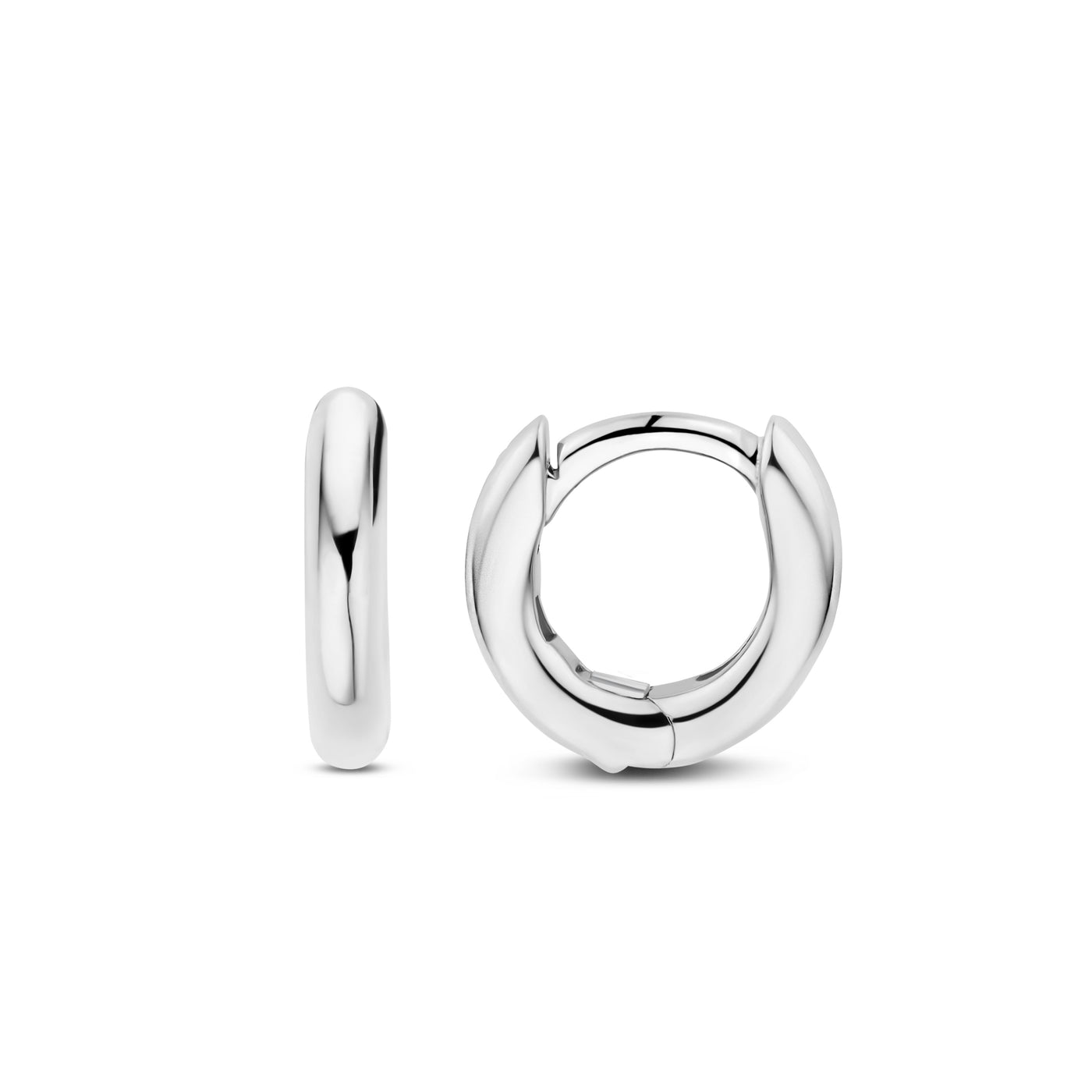 Ti Sento Sterling Silver Huggie Earrings