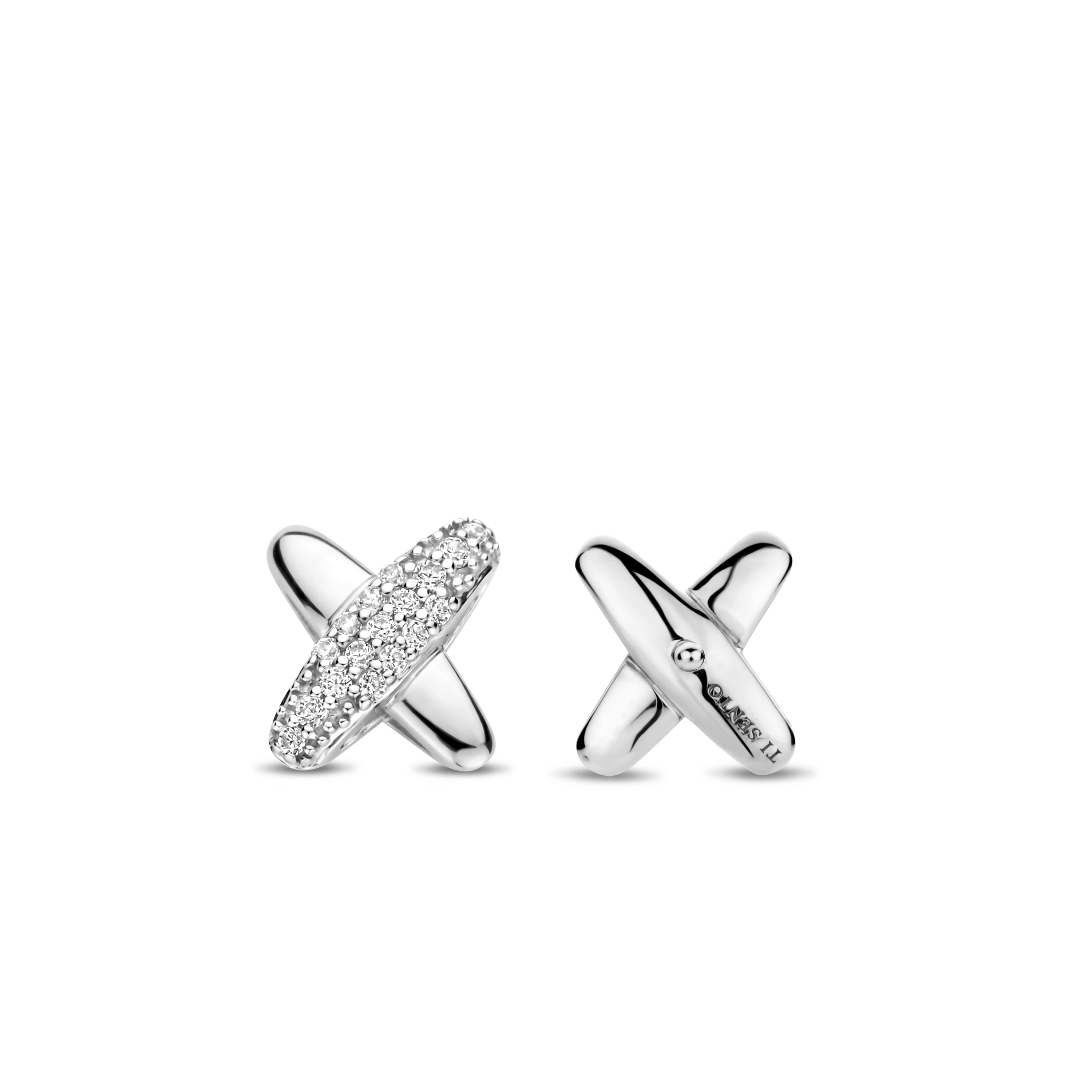 【VASEUL】Rococo Onyx Silver Earrings ピアス Punk Rock Earring Stainless Steel | Hoop Earrings | Men