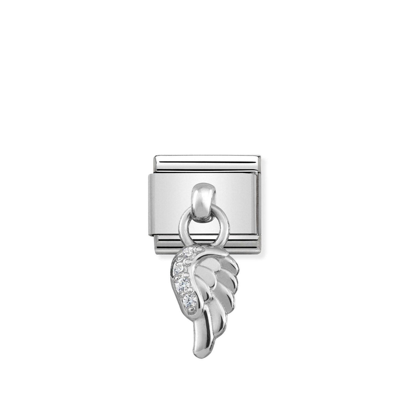 Nomination Classic Angel Wing Charm - Rococo Jewellery