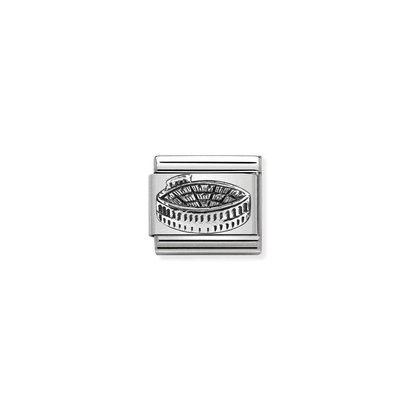 Nomination Classic Silver Colosseum Link Charm - Rococo Jewellery