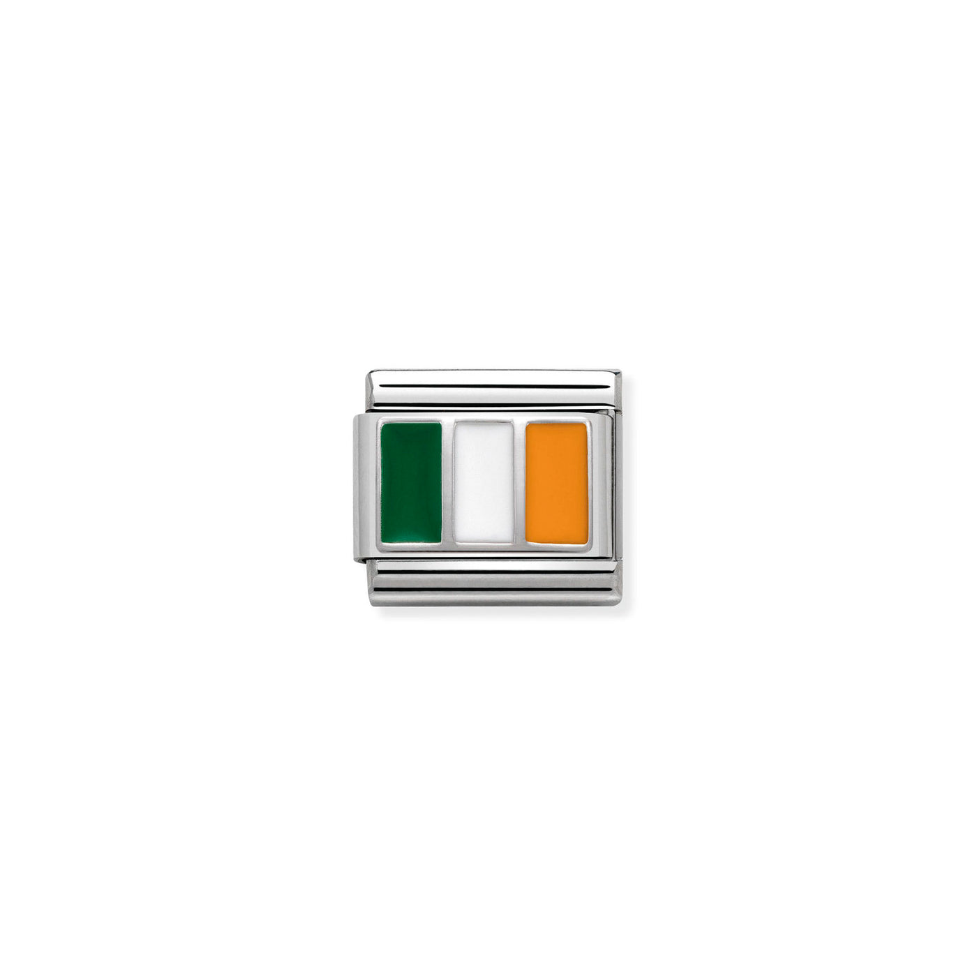 Nomination Classic Silver Ireland Flag Charm