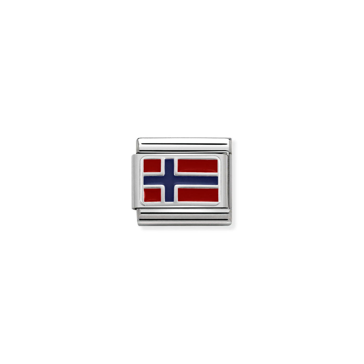 Nomination Classic Sterling Silver Norway Flag Charm
