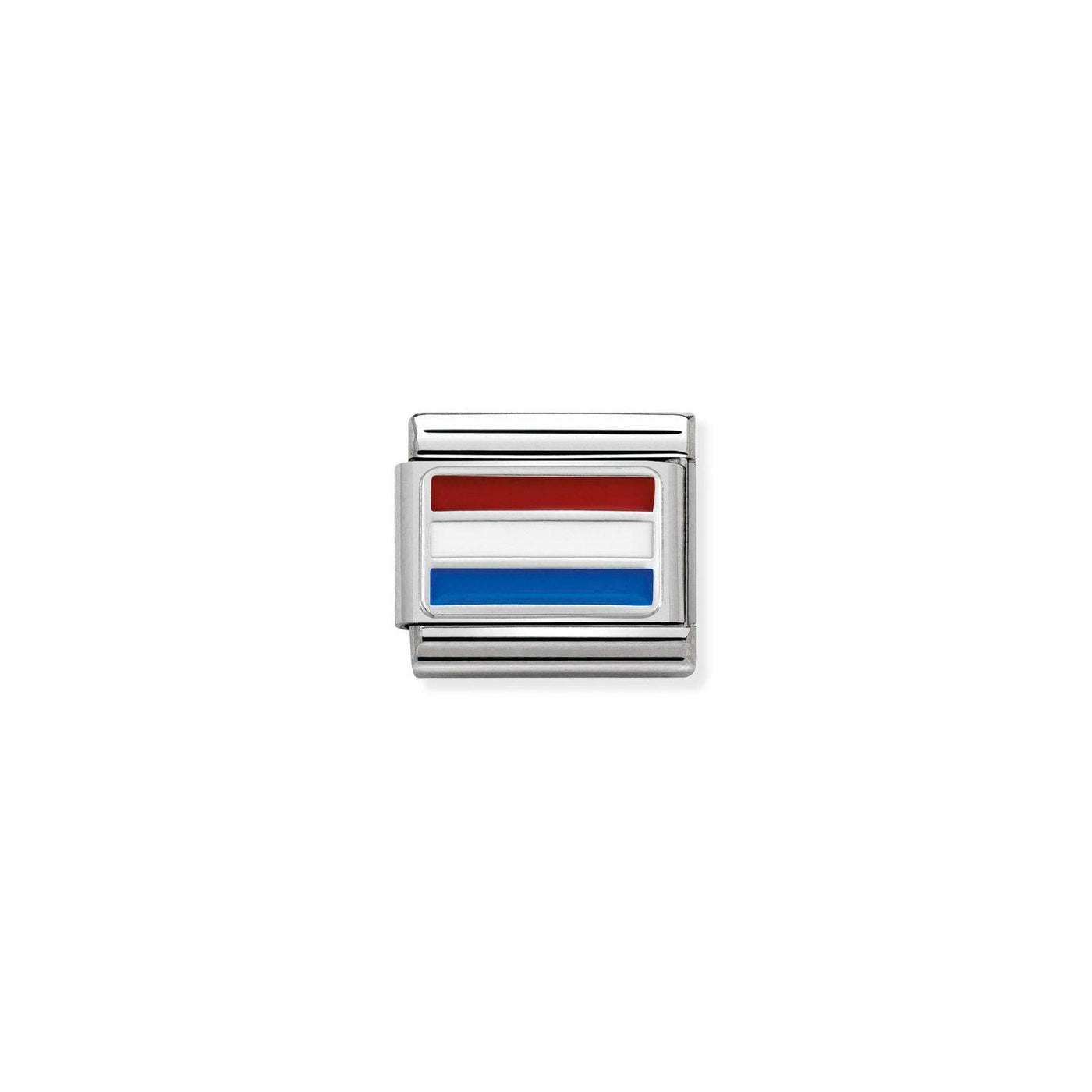 Nomination Classic Silver Holland Flag Charm - Rococo Jewellery