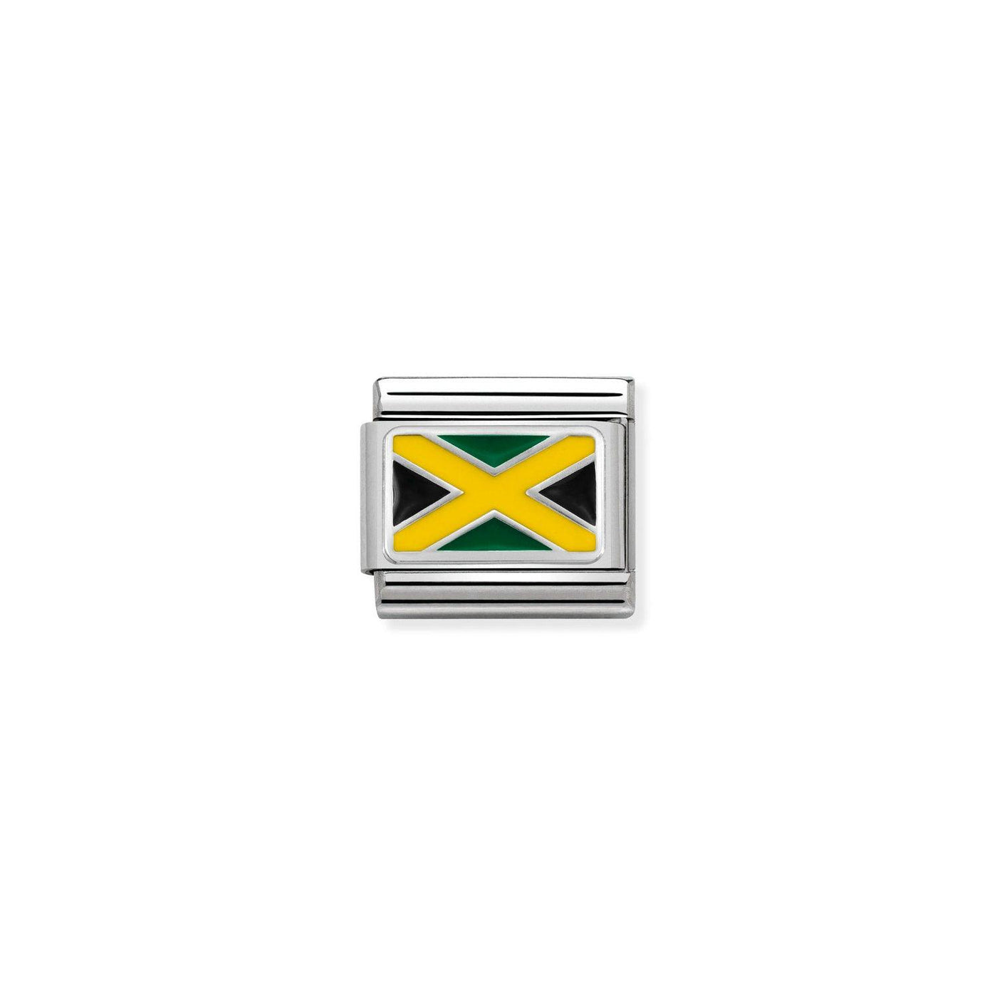 Nomination Classic Jamaican Flag Charm - Rococo Jewellery