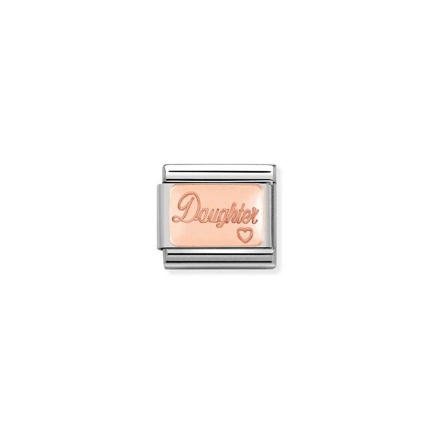 Nomination Classic Rose Gold Daughter Charm
