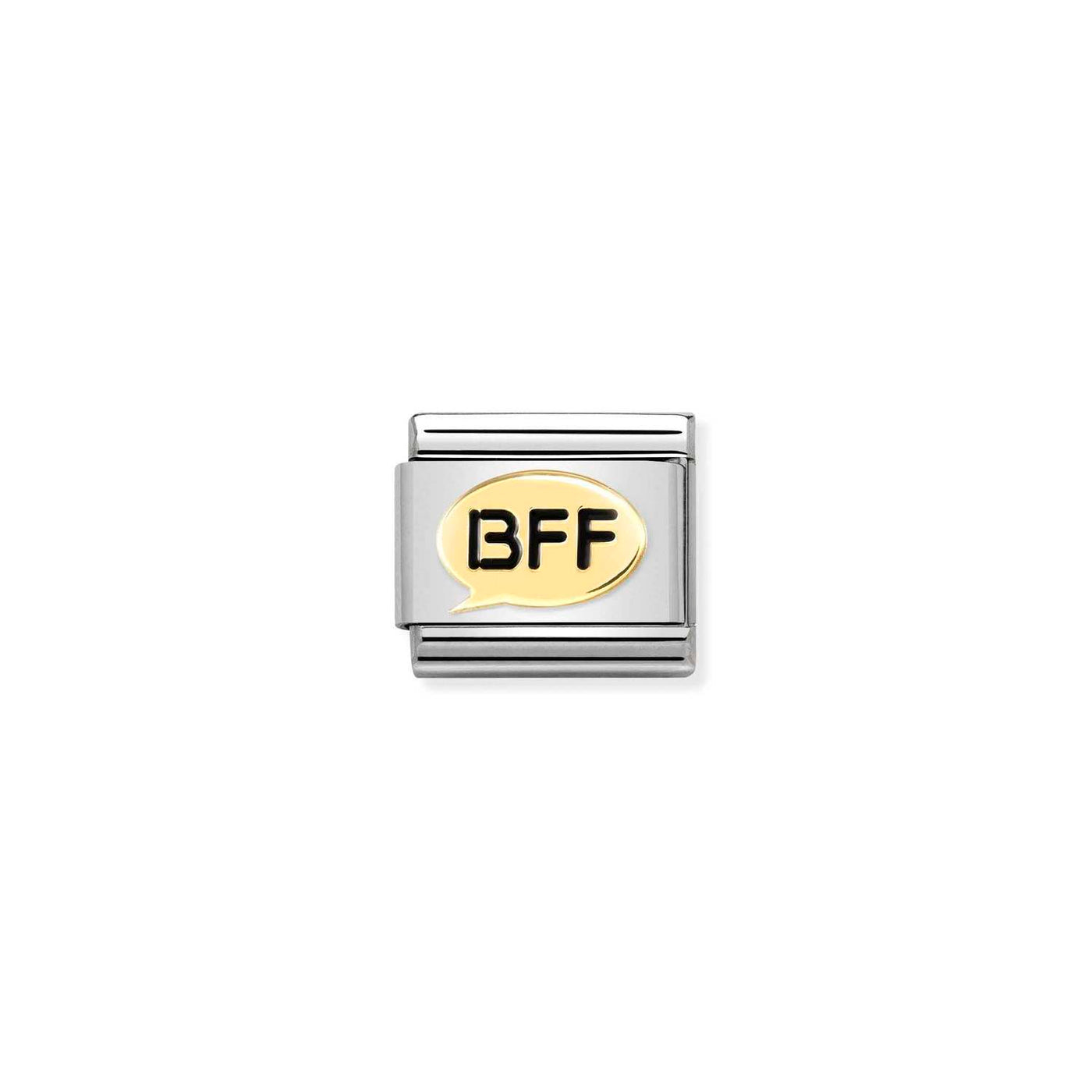 Nomination Classic Gold BFF Speech Bubble Link Charm