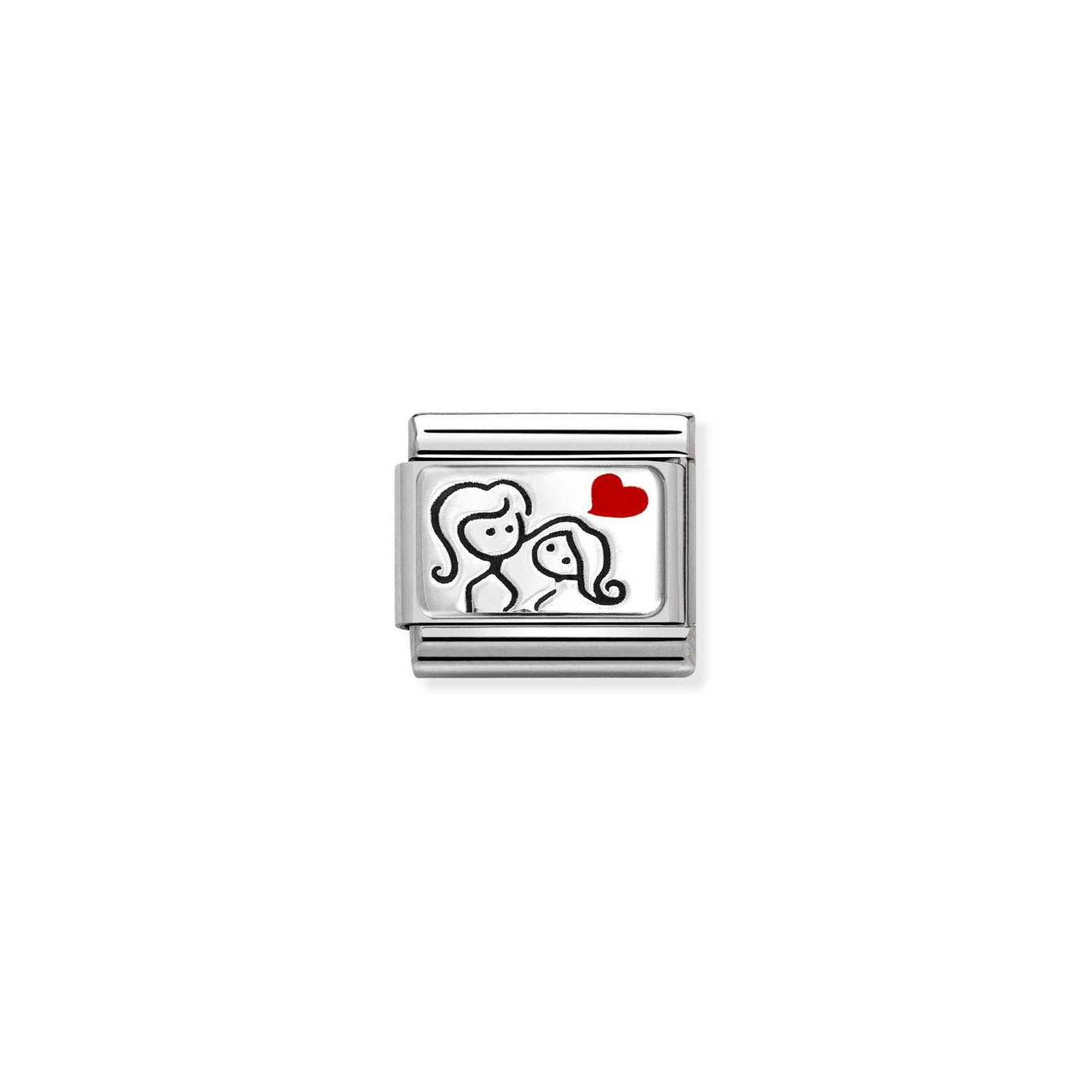 Nomination Classic Women with a Heart Charm