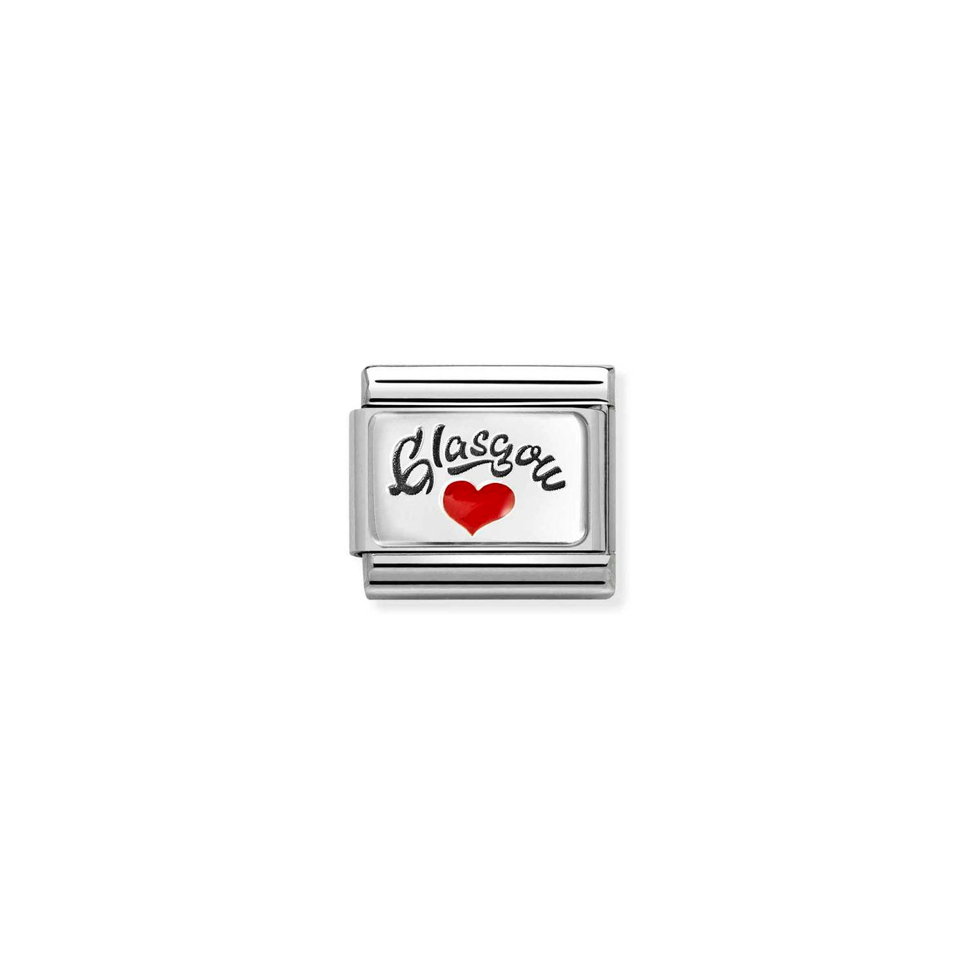 Nomination Classic Stainless Steel Glasgow Heart Charm