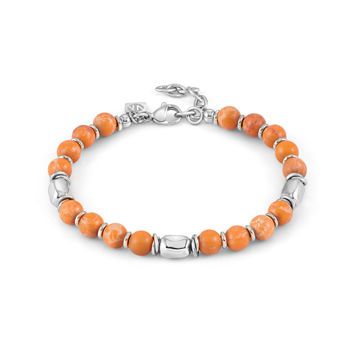 Nomination Instinct Style Orange Jasper Bracelet