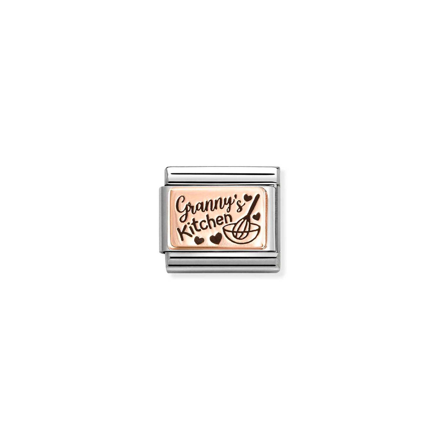 Nomination Classic 9ct Rose Gold Granny's Kitchen Charm