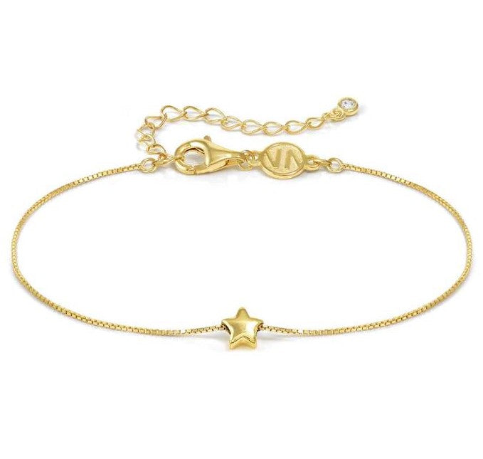 Nomination Gold Vermeil Cubic Zirconia Star Bracelet