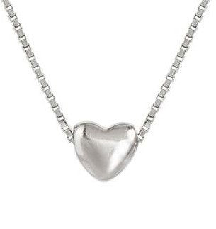 Nomination Sterling Silver Cubic Zirconia Heart Necklace