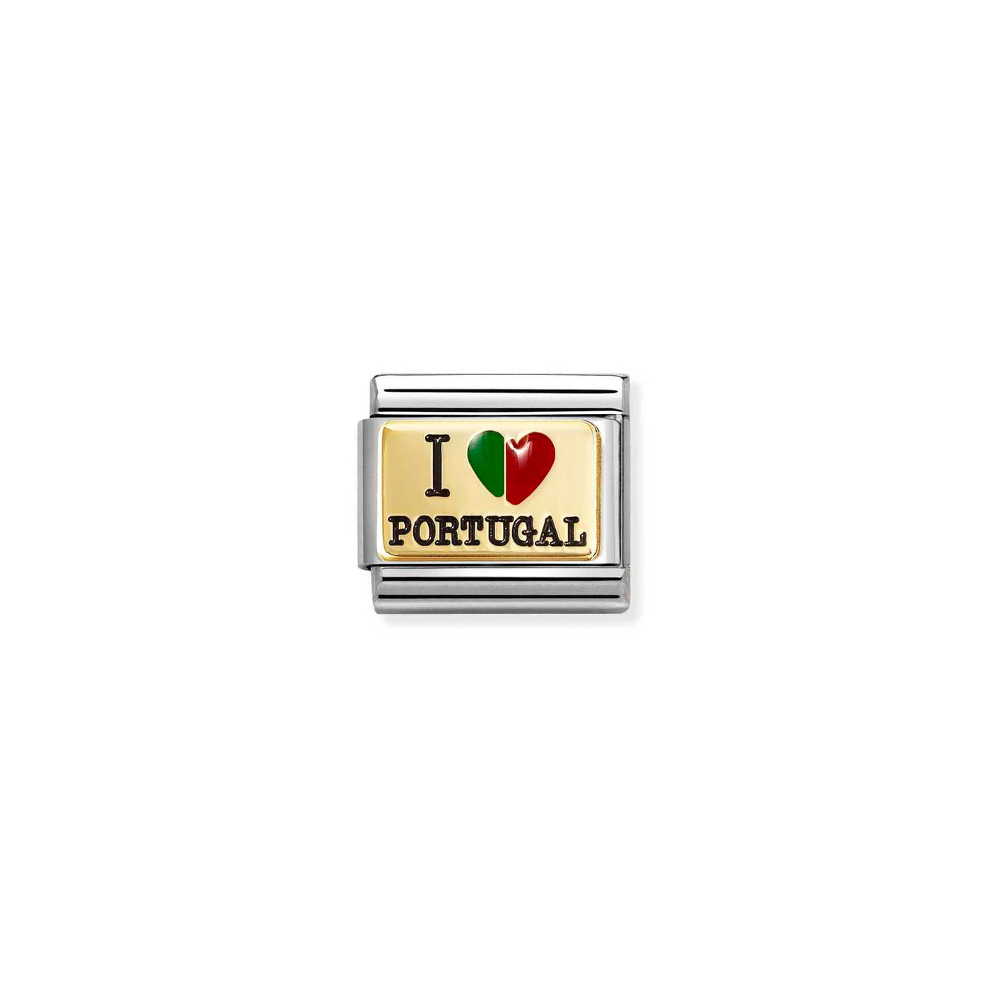 Nomination Classic Stainless Steel I Love Portugal Charm