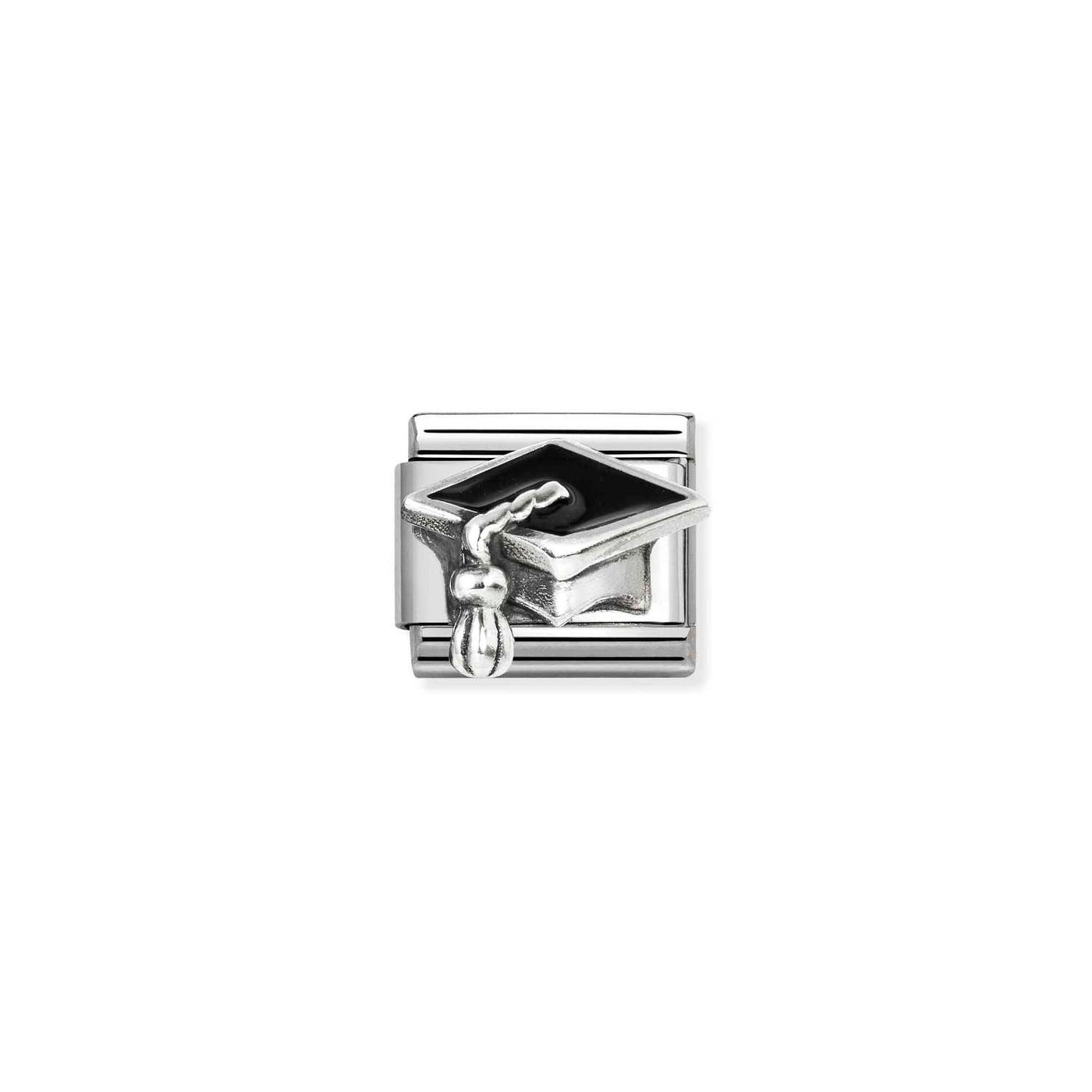 Nomination Classic Steel Sterling Silver Graduation Charm