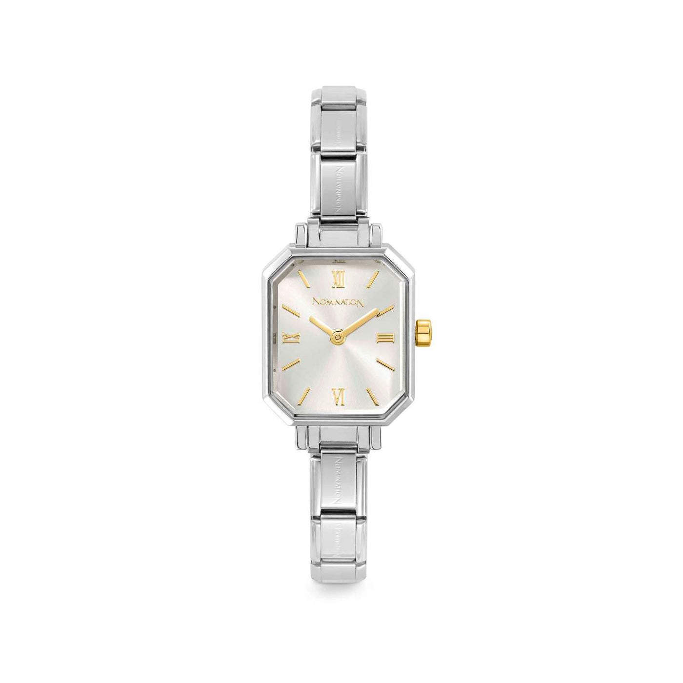 Nomination Paris Silver Rectangular Watch
