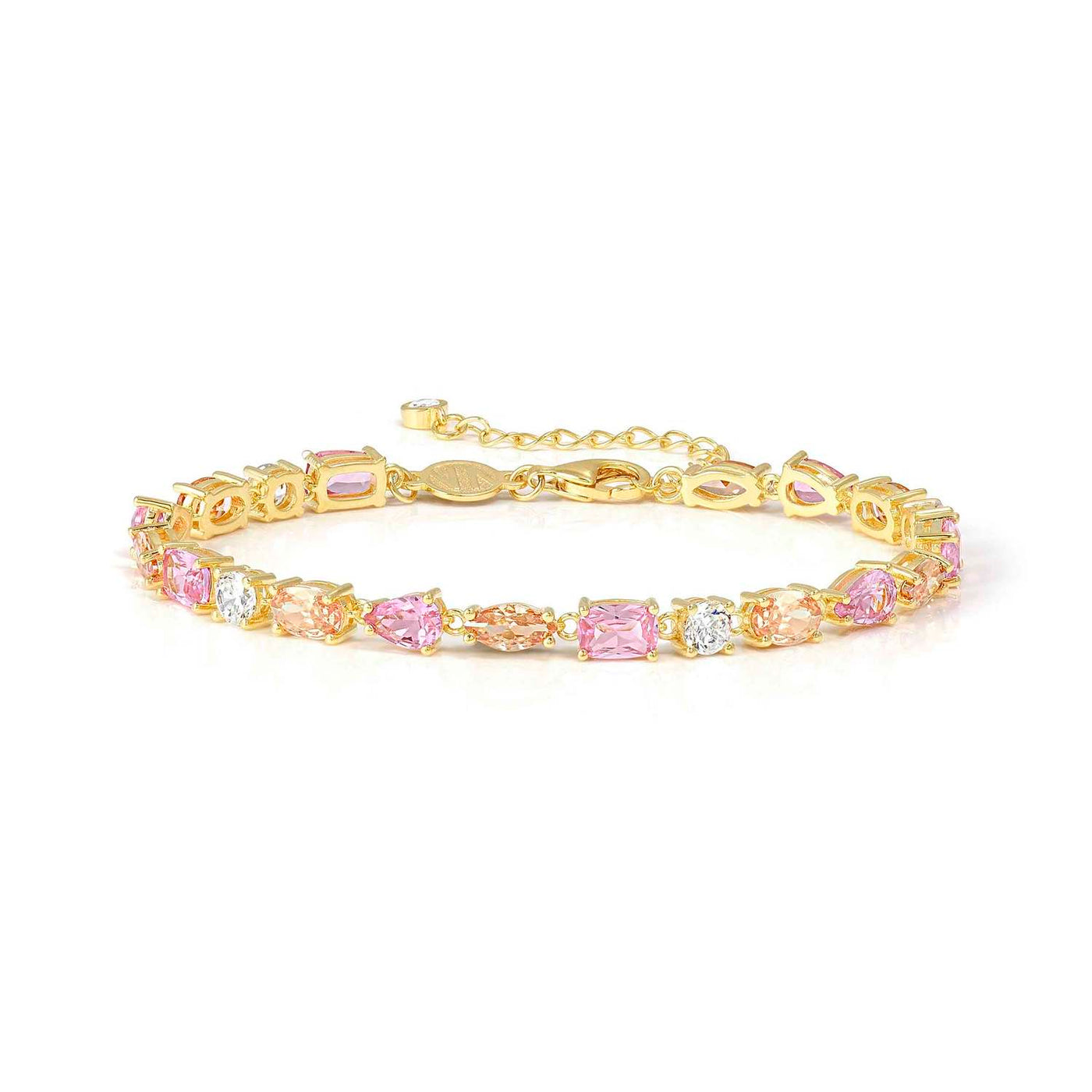 Nomination Colour Wave Aurora Gold Cubic Zirconia Bracelet