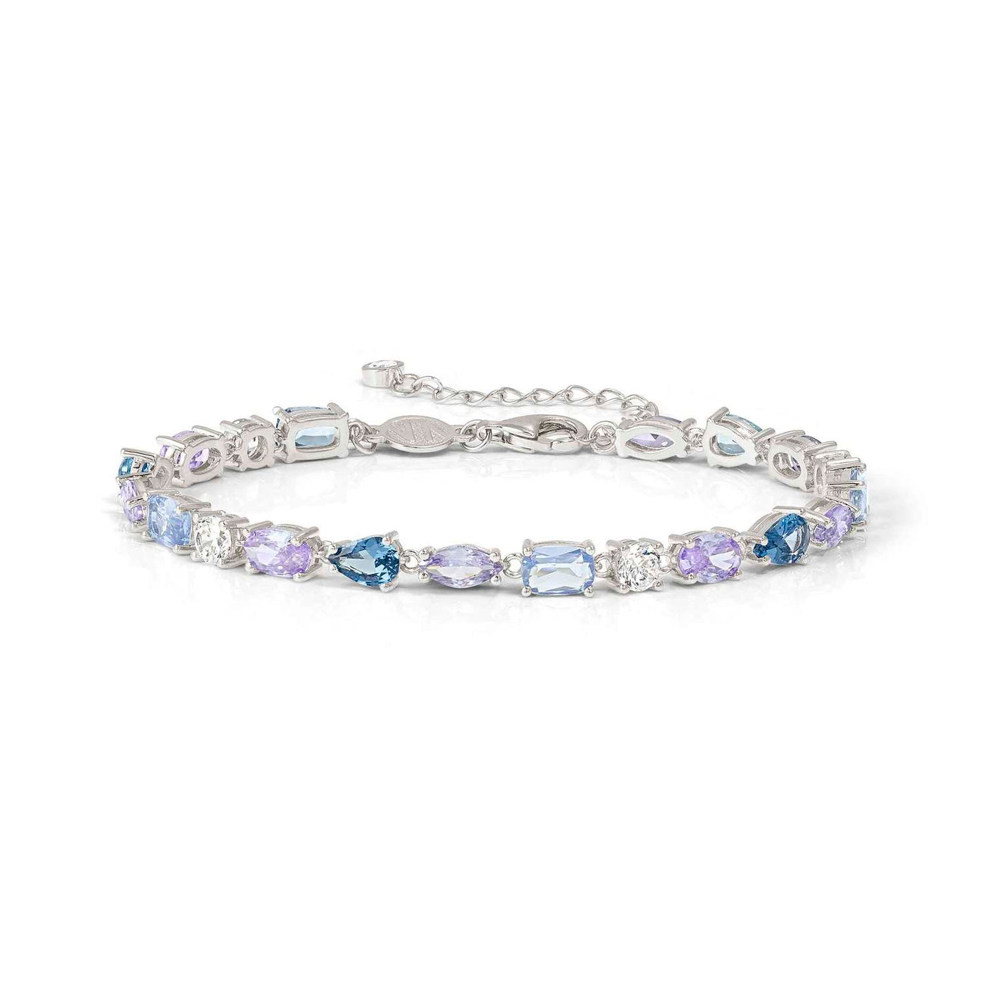 Nomination Colour Wave Aurora Silver Zirconia Bracelet