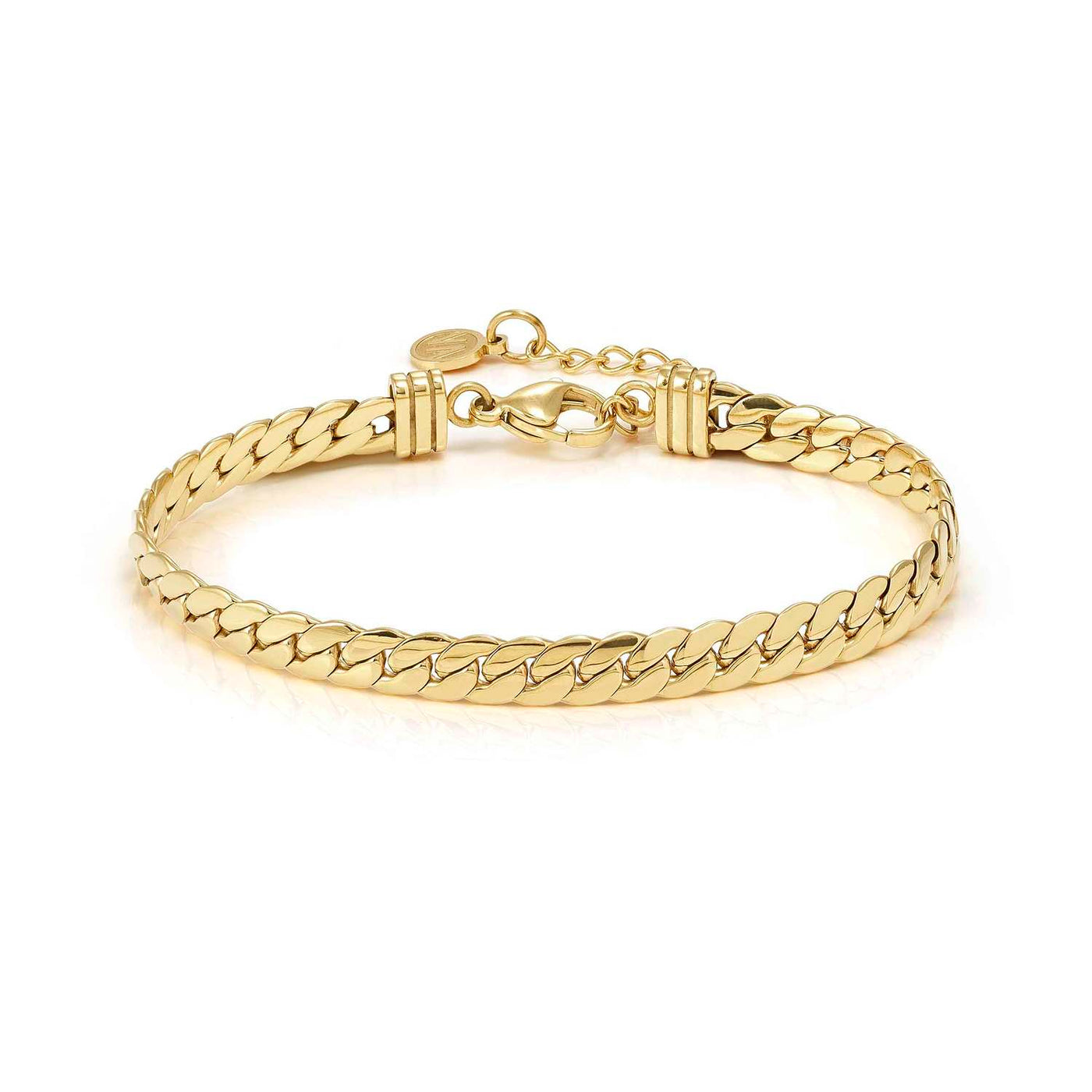Nomination Ecclettica Gold Stainless Steel Snake Chain Bracelet