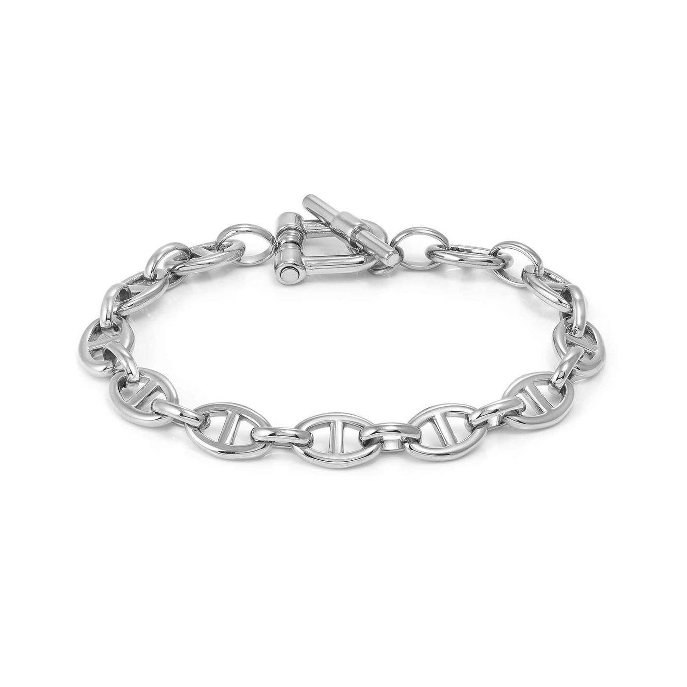 Nomination Ecclettica Stainless Steel T-Bar Bracelet