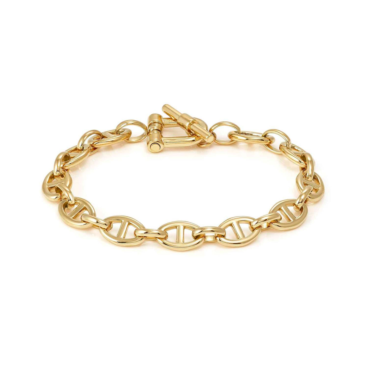 Nomination Ecclettica Gold Stainless Steel Anchor Chain Bracelet