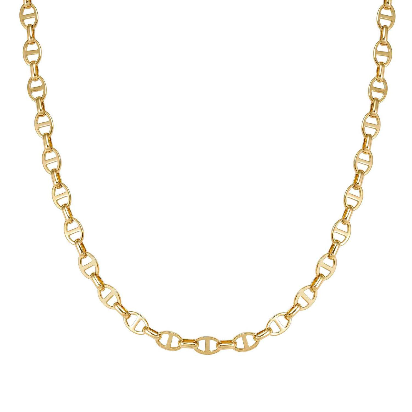 Nomination Ecclettica Gold Stainless Steel Anchor Chain Necklace