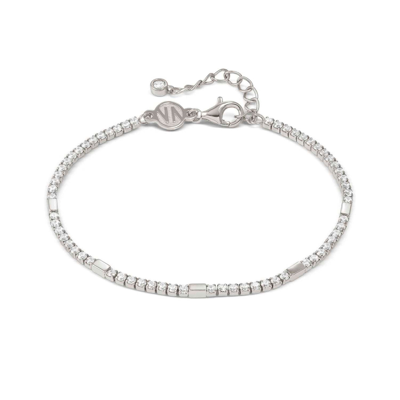 Nomination Petit Sparkle Sterling Silver Cubic Zirconia Tennis Bracelet