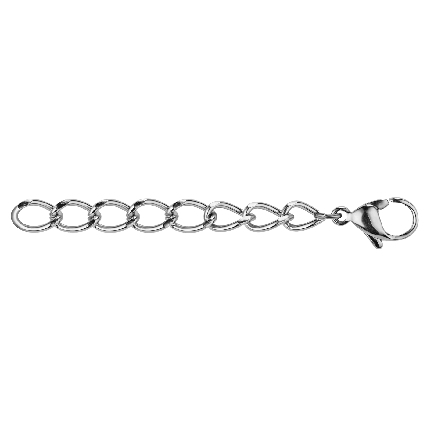 Coeur De Lion Stainless Steel 6cm Extension Chain with Clasp - Rococo Jewellery