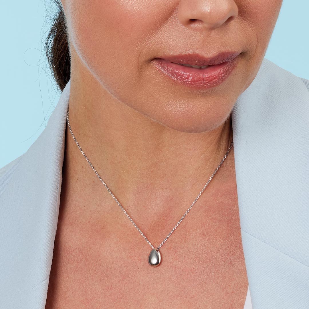 Kit Heath Coast Pebble Smooth Pendant Necklace