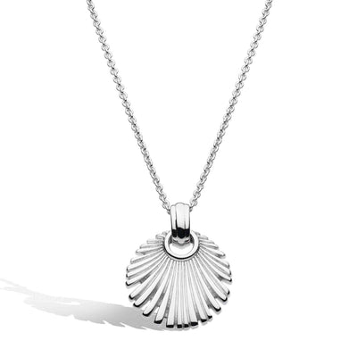 Kit Heath Radiance Sterling Silver Fan Necklace