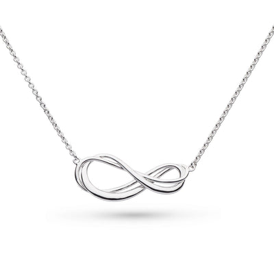 Kit Heath Sterling Silver Infinity Necklace - Rococo Jewellery