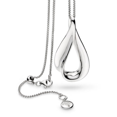 Kit Heath Sterling Silver Serenity Grande Slider Necklace