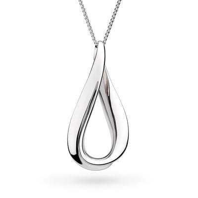 Kit Heath Sterling Silver Serenity Grande Slider Necklace