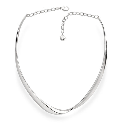 Kit Heath Sterling Silver Serenity Grande Collar Necklace