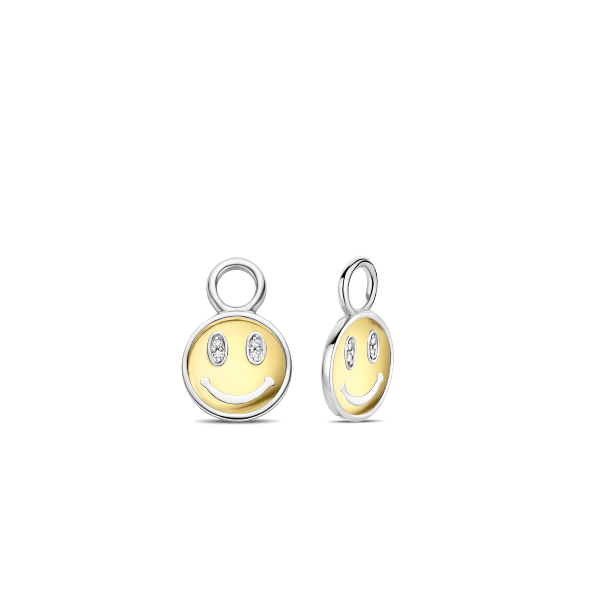 Ti Sento Gold Vermeil Smiley Face Charms - Rococo Jewellery