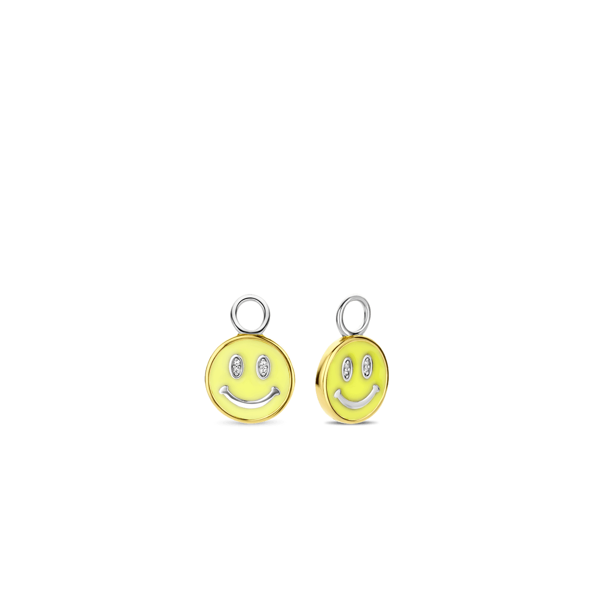 Ti Sento Smiley Face Ear Charms - Rococo Jewellery