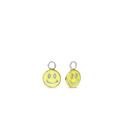Ti Sento Smiley Face Ear Charms - Rococo Jewellery