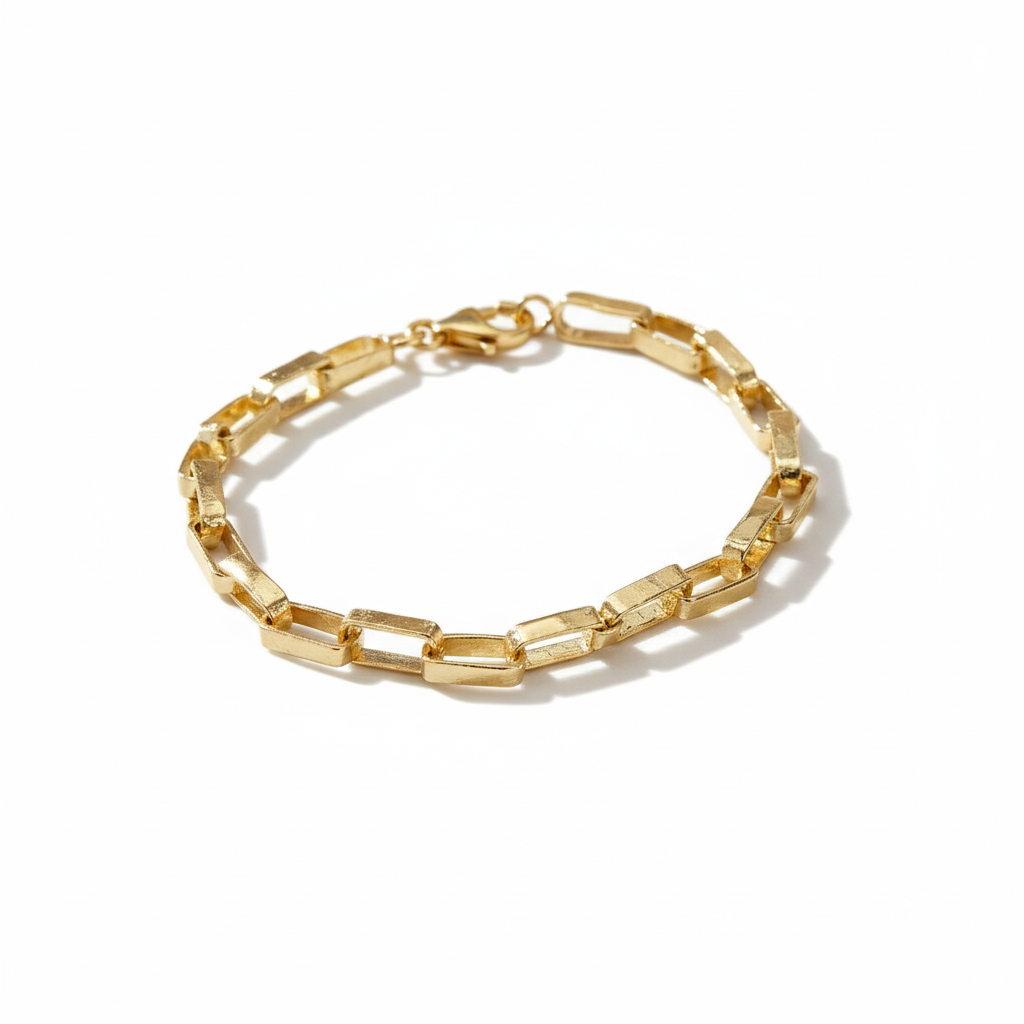 Saphirim Chain Bracelet - 18ct Gold Vermeil