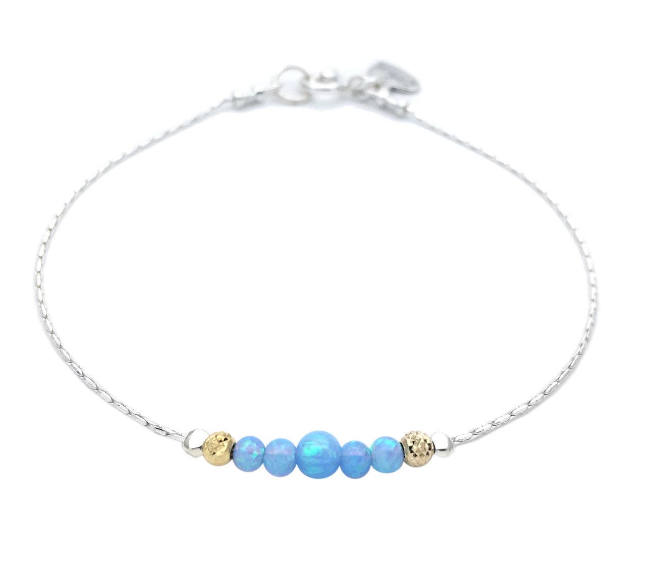 Aviv Blue Opal Bracelet - Rococo Jewellery