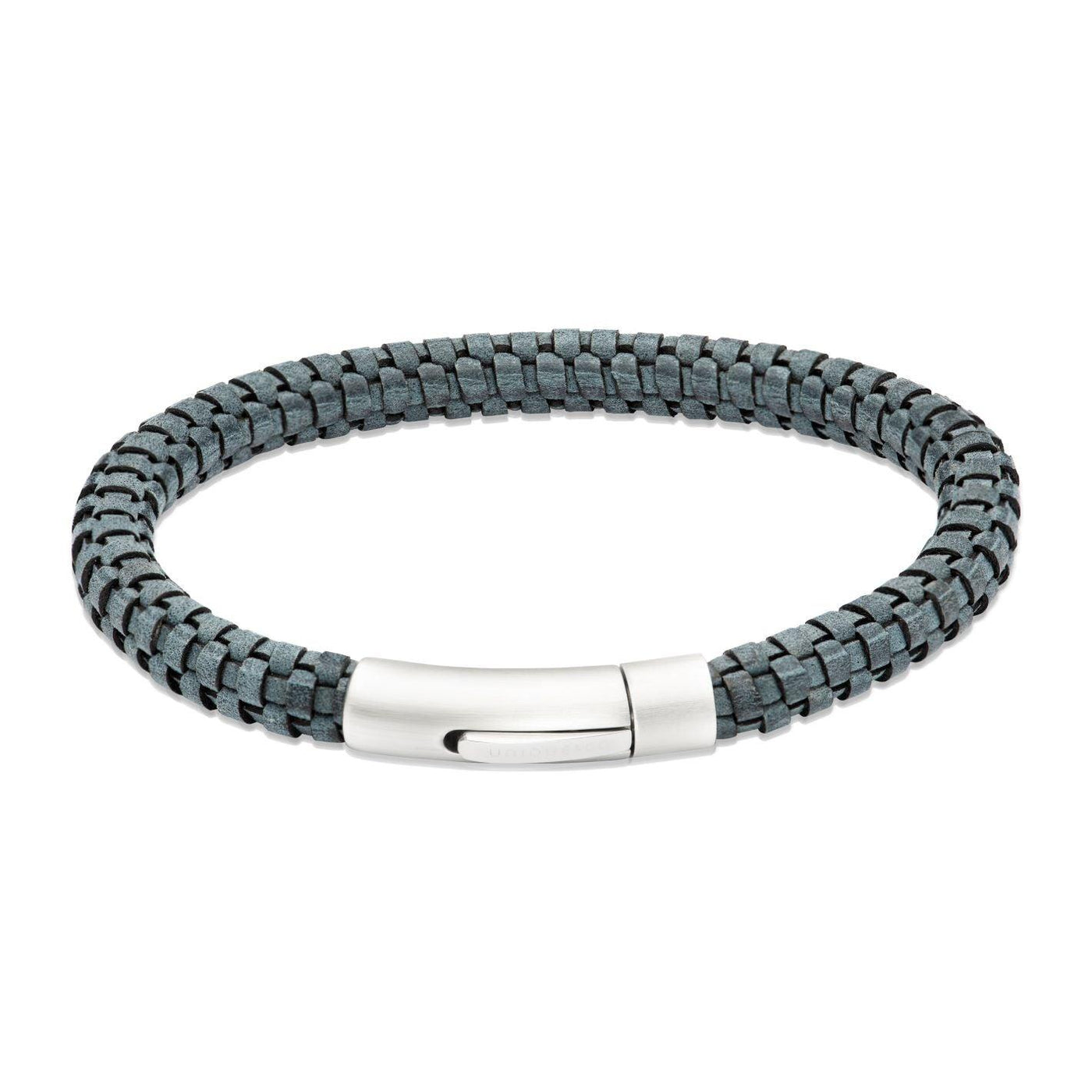 Unique & Co Antique Blue Leather Bracelet - Rococo Jewellery